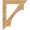Ekena Millwork Westlake Traditional Rough Sawn Bracket, Western Red Cedar, 6"W x 40"D x 48"H BKT06X40X48WTL01RWR - alternate 2